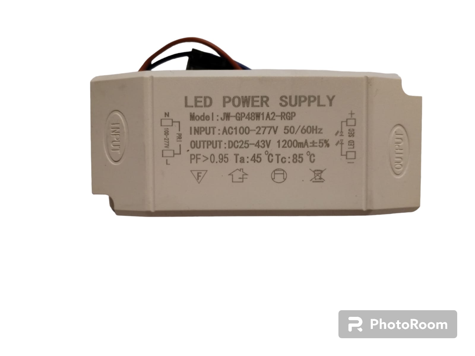 LED POWER SUPPLY JW-GP48W1A2