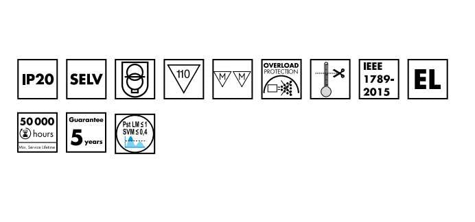 Slim Dali & 0-10 24v 70watt Italy