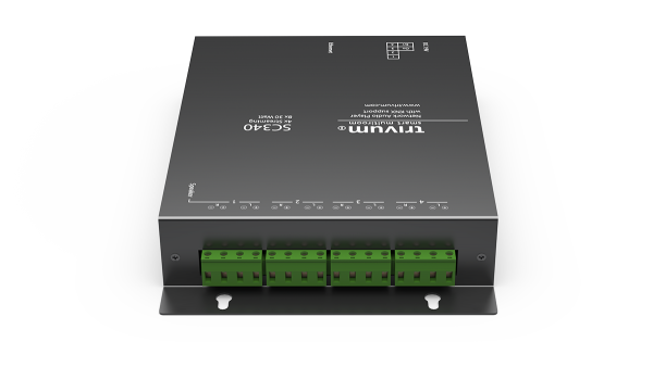 SC340 SoundSystem for 4 rooms from Trivum/ Germany