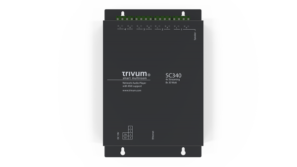SC340 SoundSystem for 4 rooms from Trivum/ Germany
