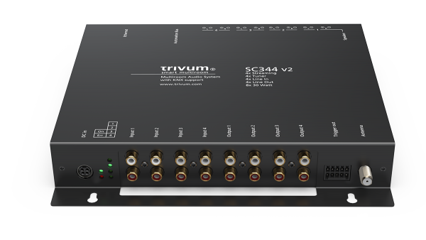 SC344v2 SoundSystem for 4 rooms from Trivum/ Germany