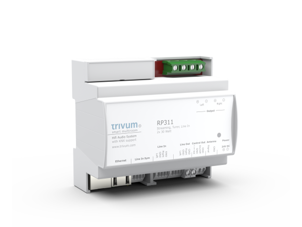 RP311 sound system 1 to 2 rooms from Trivum/ Germany