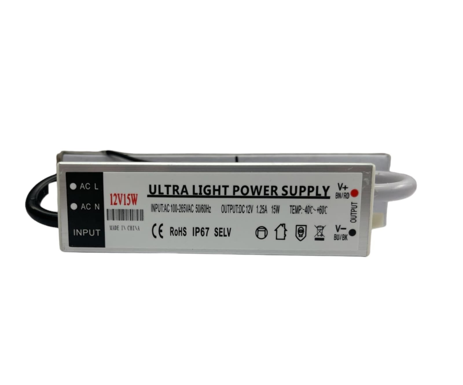 Power Supply 12V 15W