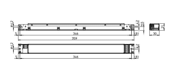 Slim Dali & 0-10  24v 70watt Italy