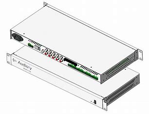 ThinKNX  AUDIOFY P1 multiroom sound system  1x internal network player 5x single ended inputs 4x amplified stereo out 1x EIB/KNX TP port