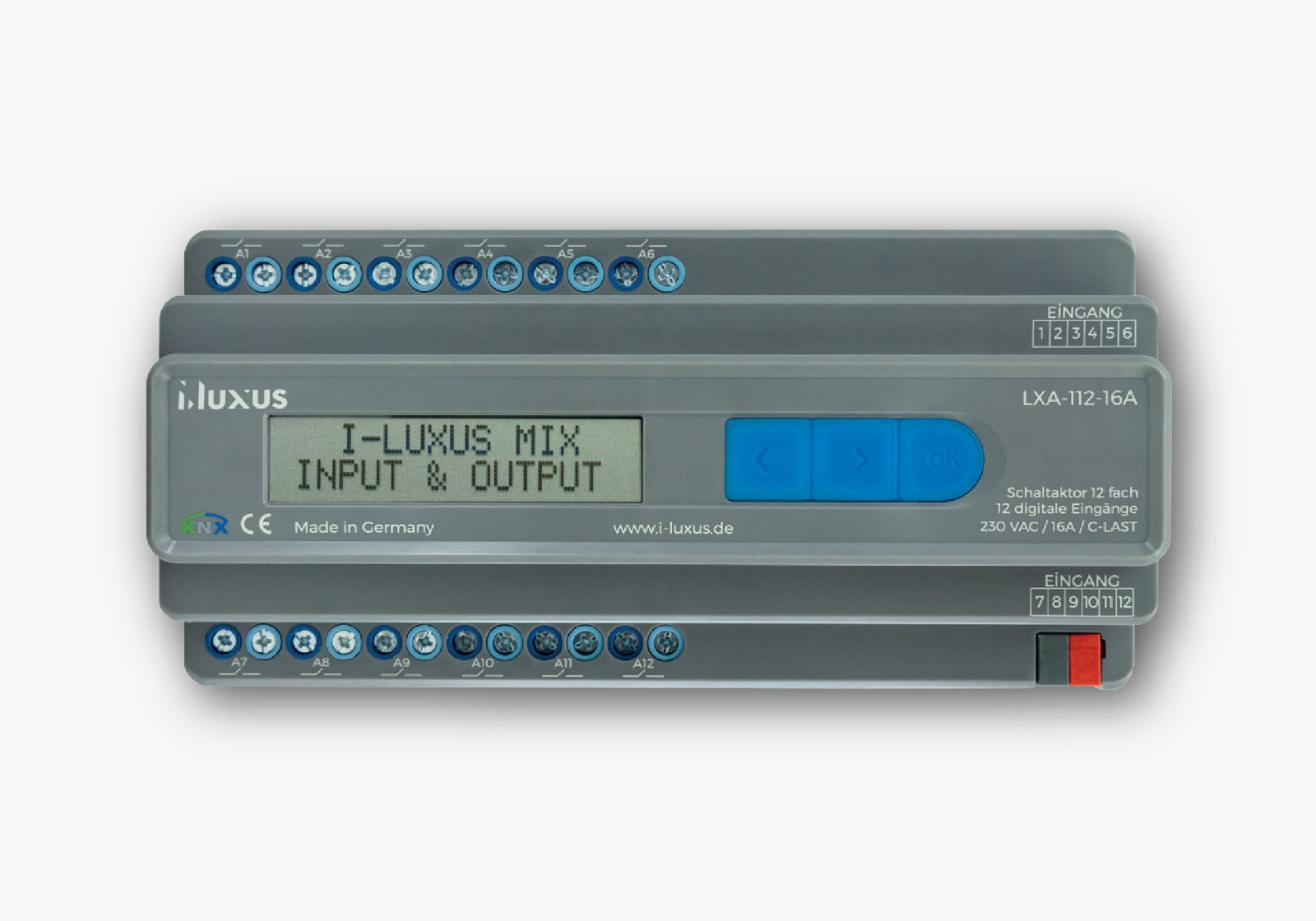 KNX Switch Actuator 12Gang / I-LUXUS ( LXA-112-16A )