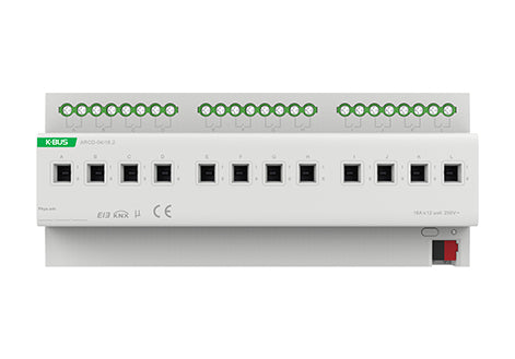 KNX 12 folds, 16A Switch Actuator with Current Measurement by GVS/ China ( KA/R 1216.2 )