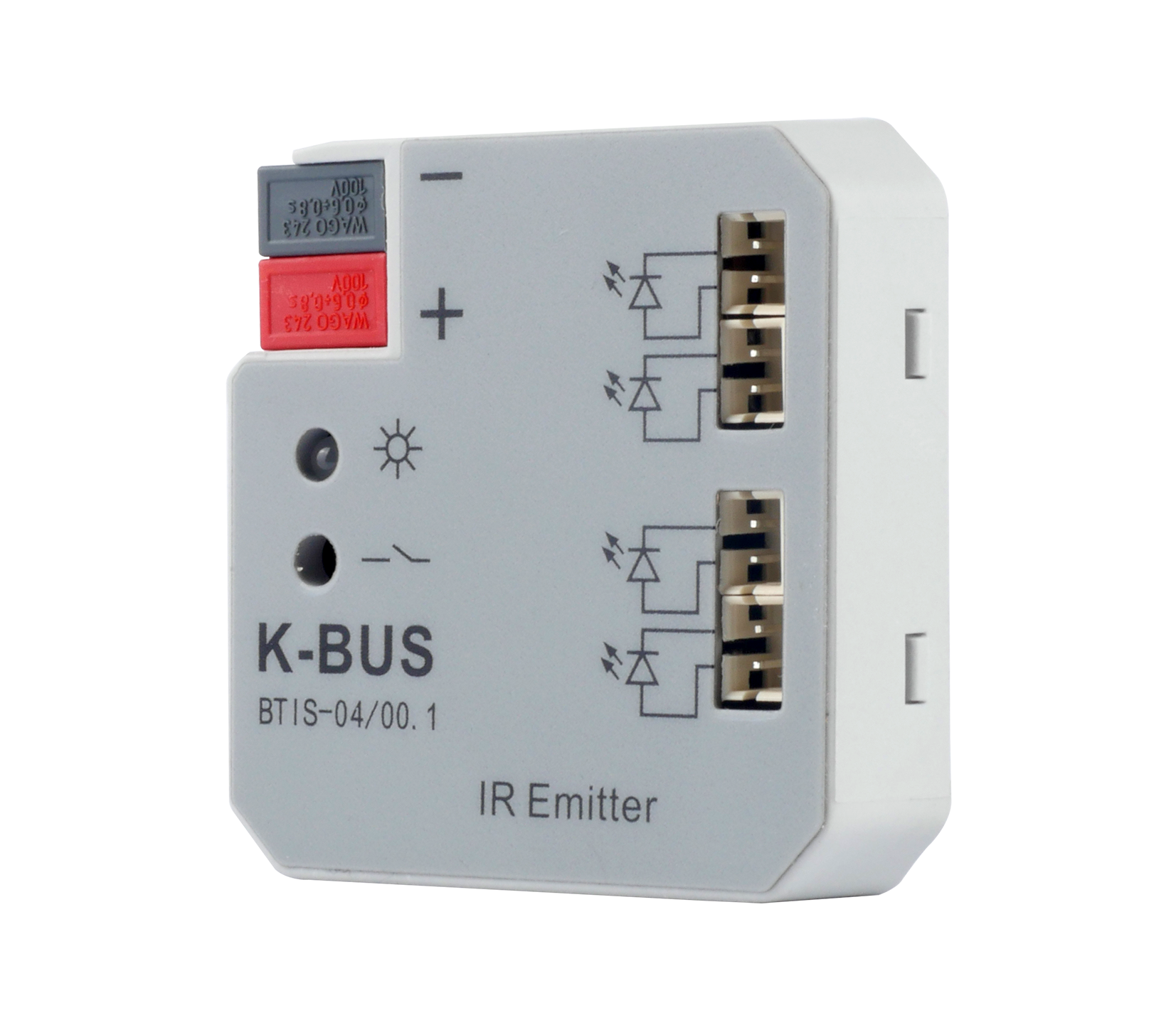 KNX 4 folds IR Emitter by GVS/ China ( BTIS-04/00.1 )