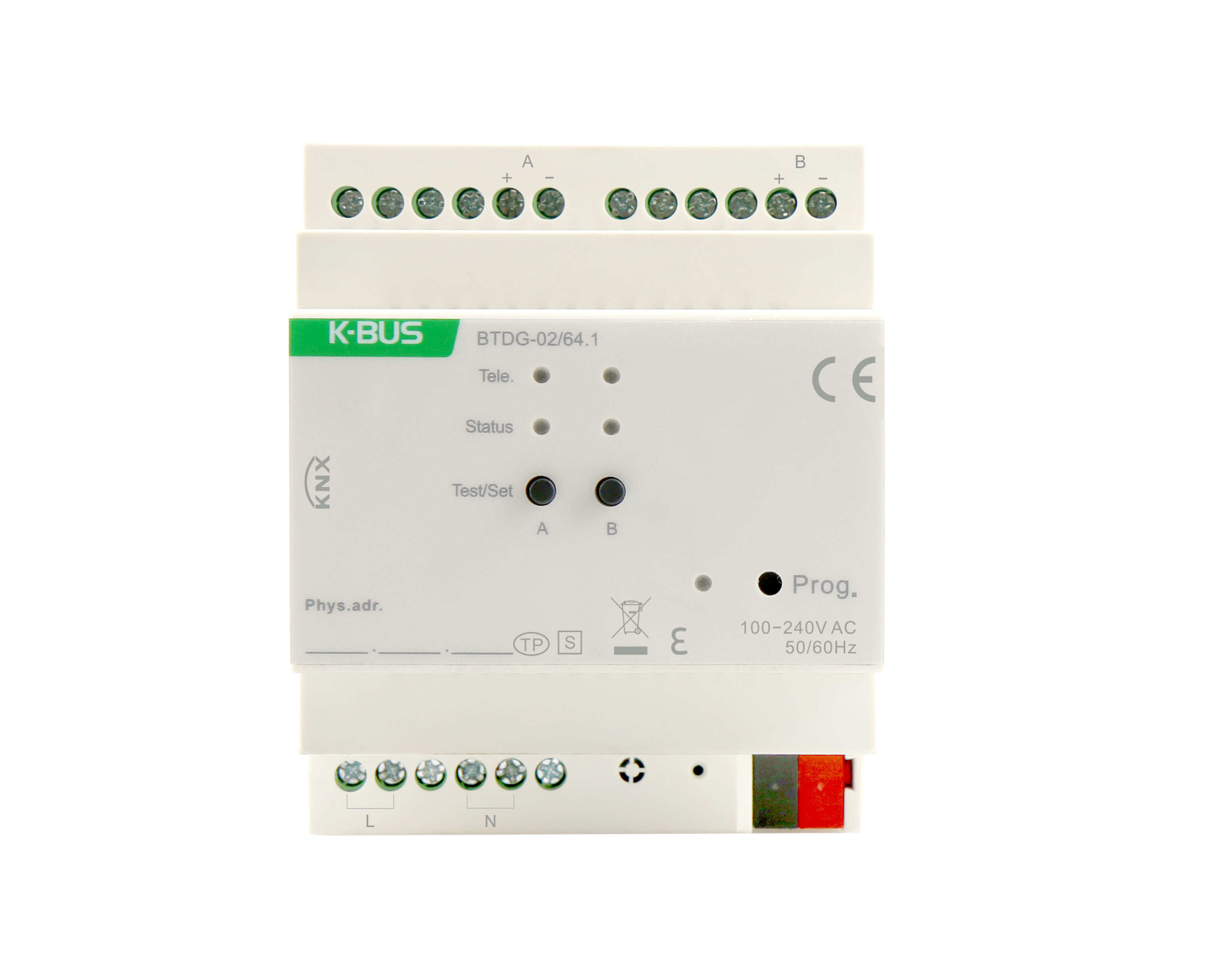 KNX/DALI Gateway 2 folds from GVS/ China ( BTDG-02/64.1 )