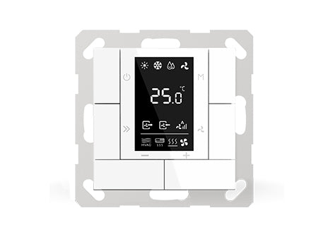 KNX Multifunctional Thermostat, 55mm from GVS/ China ( CHTPB-04/00.1.00 )